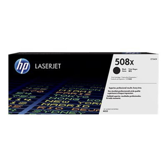 TONER HP 508X CF360X NEGRO M577 Consumibles impresión láser TONER HP 508X CF360X NEGRO M577 Consumibles impresión láser