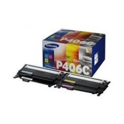 PACK TONER SAMSUNG CLT - P406C CIAN AMARILLO