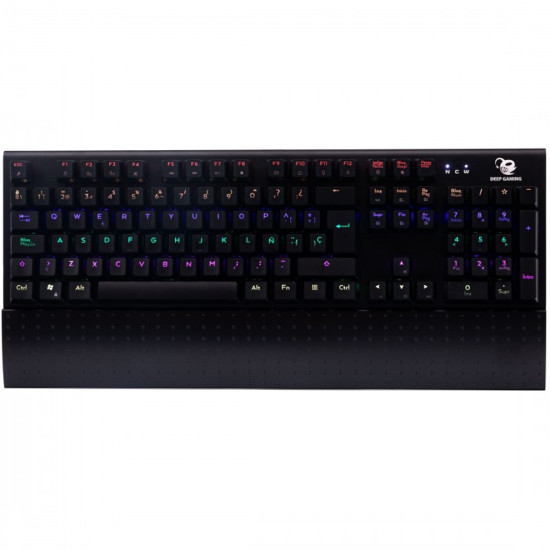 TECLADO DEEP GAMING DEEPSOLID RGB MECANICO Teclados