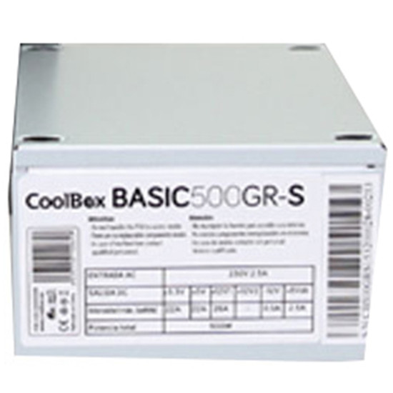 FUENTE ALIMENTACION COOLBOX BASIC 500GR SFX Fuentes de alimentación FUENTE ALIMENTACION COOLBOX BASIC 500GR SFX Fuentes de alimentación