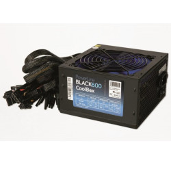 FUENTE ALIMENTACION COOLBOX POWERLINE BLACK - 600 600W