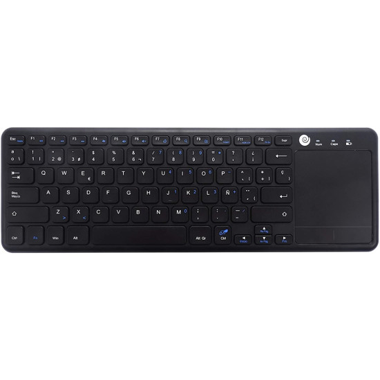 TECLADO INALAMBRICO COOLBOX TOUCHPAD COO - TEW01 - BK Teclados TECLADO INALAMBRICO COOLBOX TOUCHPAD COO - TEW01 - BK Teclados