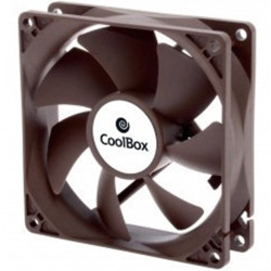 VENTILADOR AUXILIAR COOLBOX 9CM 1600RPM COLOR