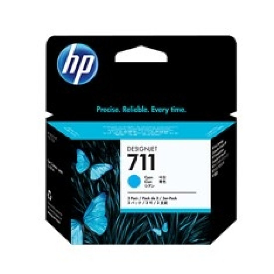 MULTIPACK HP CZ134A Nº711 CIAN DESJ Consumibles impresión de tinta