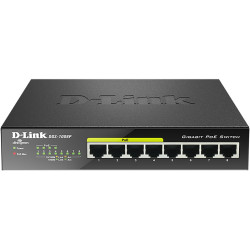 SWITCH 8 PUERTOS GIGABIT POE D - LINK