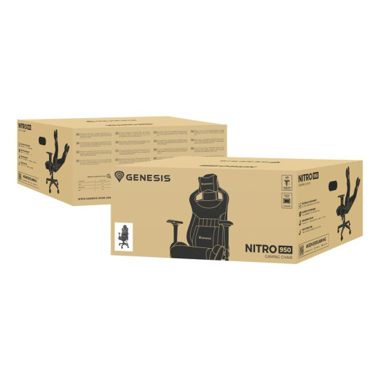 SILLA GAMING GENESIS NITRO 950 NEGRO Sillas SILLA GAMING GENESIS NITRO 950 NEGRO Sillas