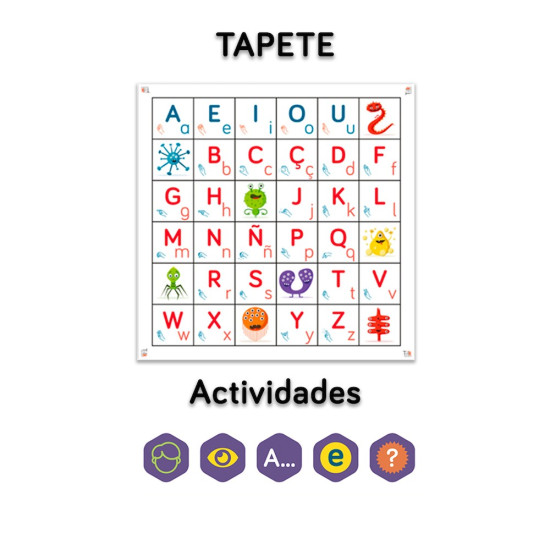 TAPETE BLANCO TILK BEE - BOT + FICHAS Robotica TAPETE BLANCO TILK BEE - BOT + FICHAS Robotica