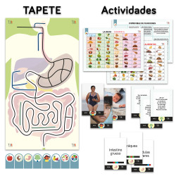 PACK APARATO DIGESTIVO TILK OZOBOT TAPETE