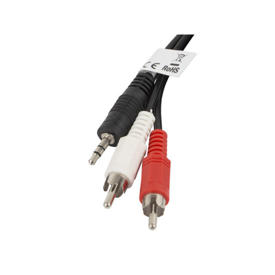 CABLE ESTEREO LANBERG MINI JACK 3.5MM Cables audio vídeo CABLE ESTEREO LANBERG MINI JACK 3.5MM Cables audio vídeo