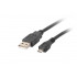 CABLE USB LANBERG 2.0 MACHO MICRO