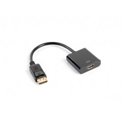 ADAPTADOR LANBERG DISPLAYPORT MACHO HDMI HEMBRA