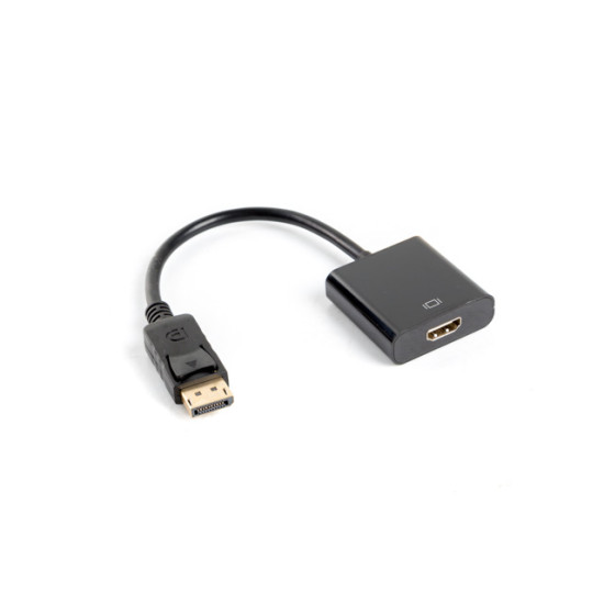 ADAPTADOR LANBERG DISPLAYPORT MACHO HDMI HEMBRA Convertidores