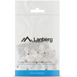 CONECTOR CAT 6 LANBERG UTP 8P8C