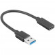 ADAPTADOR LANBERG USB 3.1 TIPO C Cable de datos ADAPTADOR LANBERG USB 3.1 TIPO C Cable de datos