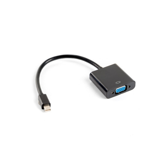 ADAPTADOR LANBERG MINIDISPLAYPORT MACHO VGA HEMBRA Convertidores