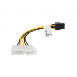 CABLE LANBERG ALIMENTACION MOLEX 2X MACHO