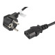 CABLE ALIMENTACION LANBERG SCHUKO CEE 7 Cables de alimentación CABLE ALIMENTACION LANBERG SCHUKO CEE 7 Cables de alimentación