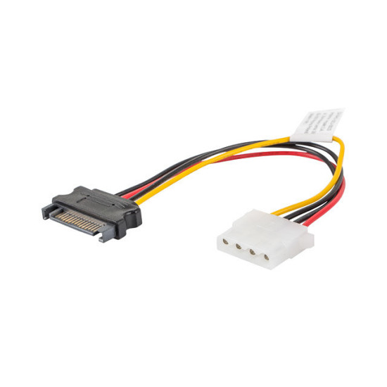 CABLE ALIMENTACION LANBERG MOLEX HEMBRA SATA Cables de alimentación CABLE ALIMENTACION LANBERG MOLEX HEMBRA SATA Cables de alimentación