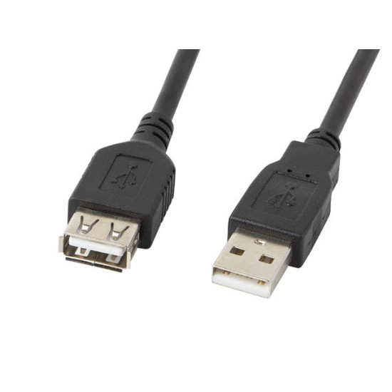 CABLE ALARGADOR LANBERG USB 2.0 MACHO Cable de datos