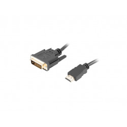 CABLE HDMI LANBERG MACHO DVI - D 24+1