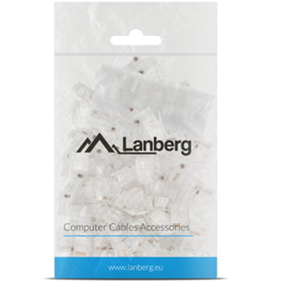 CONECTOR CAT6 LANBERG UTP 8P8C PACK Accesorios redes