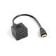 ADAPTADOR LANBERG HDMI MACHO HDMI HEMBRA Convertidores ADAPTADOR LANBERG HDMI MACHO HDMI HEMBRA Convertidores