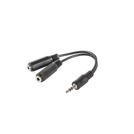 ADAPTADOR LANBERG JACK STEREO MACHO A Cables audio - vídeo