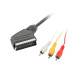 CABLE EUROCONECTOR LANBERG MACHO 3X RCA Cables audio  vídeo