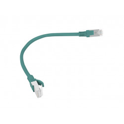LATIGUILLO LANBERG CAT.6 UTP 0.25M VERDE
