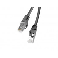 LATIGUILLO LANBERG CAT.6 FTP 1M NEGRO