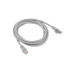LATIGUILLO LANBERG CAT.6 FTP 0.5M GRIS