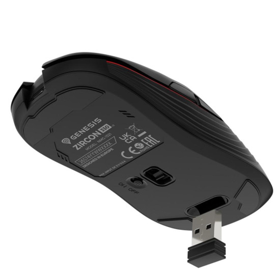 RATON INALAMBRICO GAMING GENESIS ZIRCON 330 Ratones RATON INALAMBRICO GAMING GENESIS ZIRCON 330 Ratones