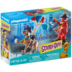PLAYMOBIL SCOOBY - DOO! AVENTURA CON GHOST CLOWN