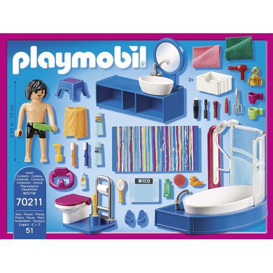 PLAYMOBIL BAÑO Playmobils PLAYMOBIL BAÑO Playmobils