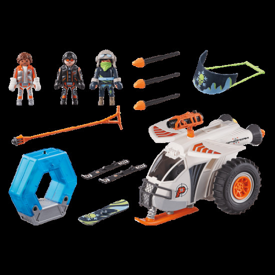 PLAYMOBIL ESPIAS SPY TEAM PLANEADOR NIEVE Playmobils PLAYMOBIL ESPIAS SPY TEAM PLANEADOR NIEVE Playmobils
