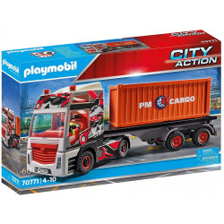 PLAYMOBIL CAMION CON REMOLQUE