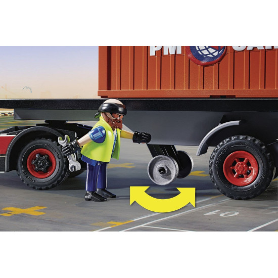 PLAYMOBIL CAMION CON REMOLQUE Playmobils PLAYMOBIL CAMION CON REMOLQUE Playmobils