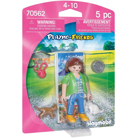 PLAYMOBIL MUJER CON GATITOS Playmobils