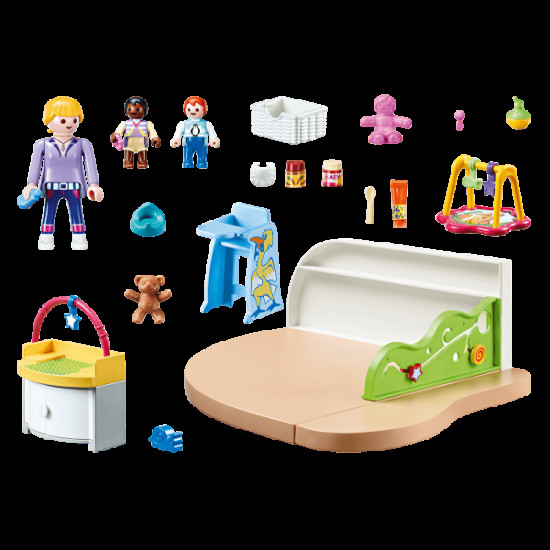 PLAYMOBIL CIUDAD HABITACION BEBES Playmobils PLAYMOBIL CIUDAD HABITACION BEBES Playmobils