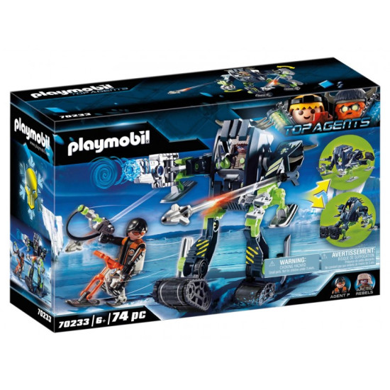 PLAYMOBIL ESPIAS REBELDES DEL ARTICO ROBOT Playmobils PLAYMOBIL ESPIAS REBELDES DEL ARTICO ROBOT Playmobils