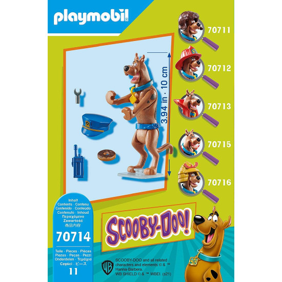 PLAYMOBIL SCOOBY - DOO! FIGURA COLECCIONABLE POLICIA Playmobils PLAYMOBIL SCOOBY - DOO! FIGURA COLECCIONABLE POLICIA Playmobils