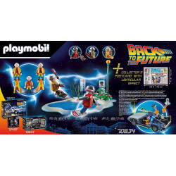 PLAYMOBIL REGRESO AL FUTURO PERSECUCION EN
