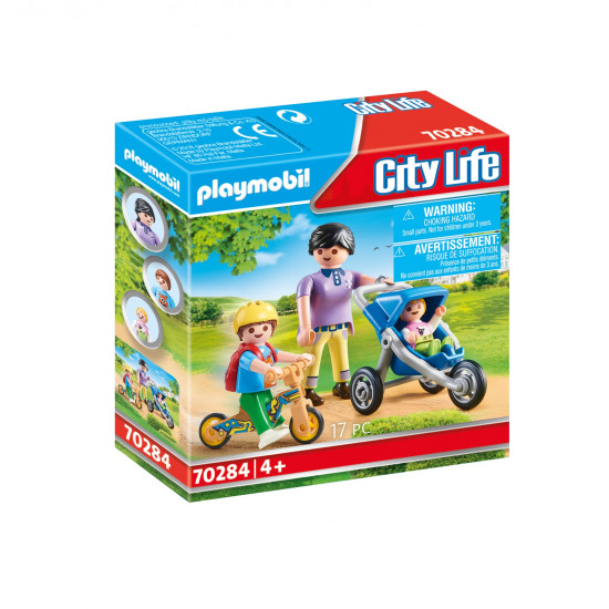 PLAYMOBIL CIUDAD MAMA CON NIÑOS Playmobils