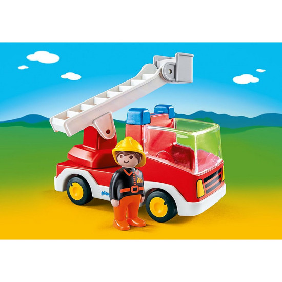 1.2.3 CAMIÓN DE BOMBERO Playmobils