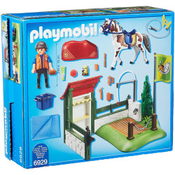 PLAYMOBIL SET LIMPIEZA CABALLOS