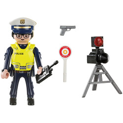 PLAYMOBIL POLICIA CON RADAR