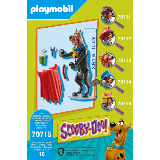 PLAYMOBIL SCOOBY - DOO! FIGURA COLECCIONABLE VAMPIRO Playmobils PLAYMOBIL SCOOBY - DOO! FIGURA COLECCIONABLE VAMPIRO Playmobils