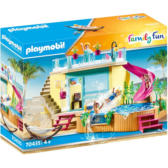 PLAYMOBIL BUNGALO CON PISCINA Playmobils
