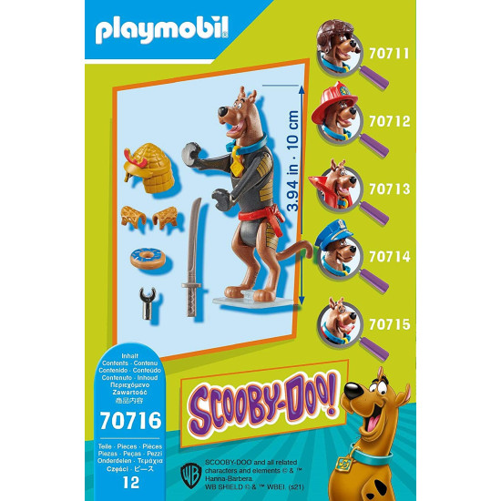 PLAYMOBIL SCOOBY - DOO! FIGURA COLECCIONABLE SAMURAI Playmobils PLAYMOBIL SCOOBY - DOO! FIGURA COLECCIONABLE SAMURAI Playmobils