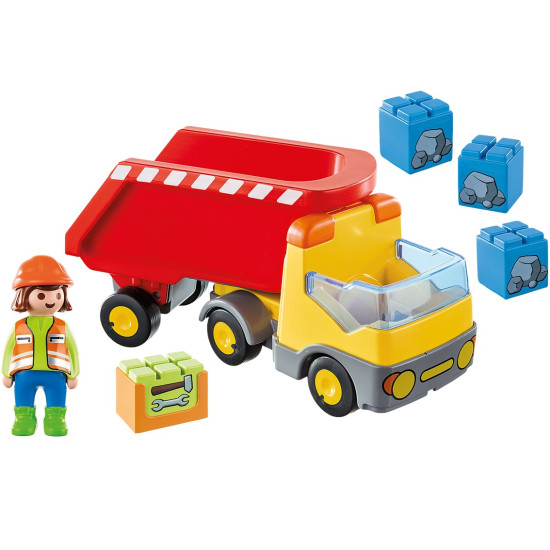 PLAYMOBIL 1.2.3 CAMION CONSTRUCCION Playmobils